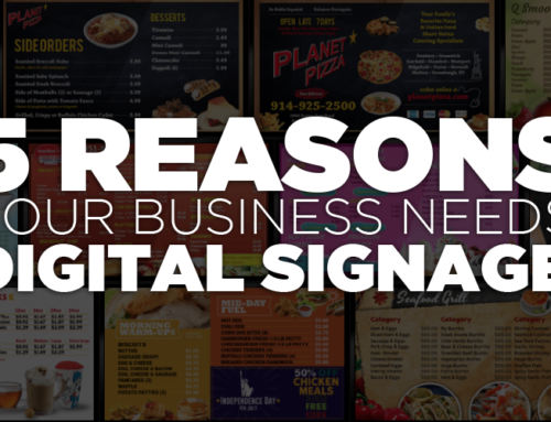 5 Reasons to use Digital Signs at your place of business