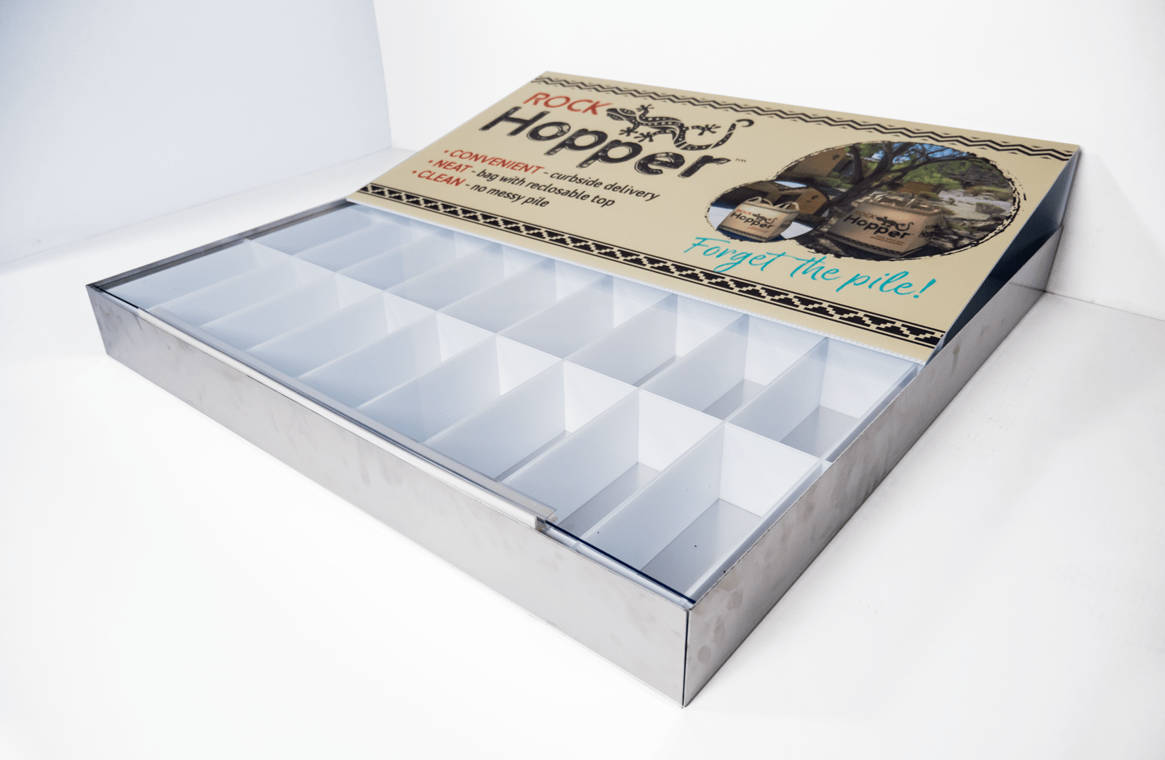 Custom Product Display Case Designed, Built and Delivered! Wilde Signs