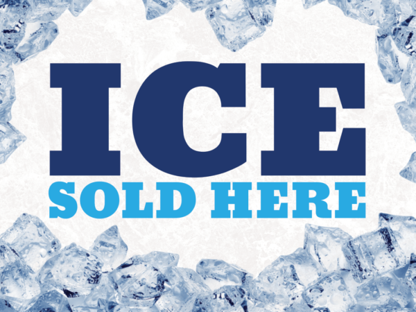 Ice Sold Sign The Power of Color in Signs and Advertising | Wilde Signs