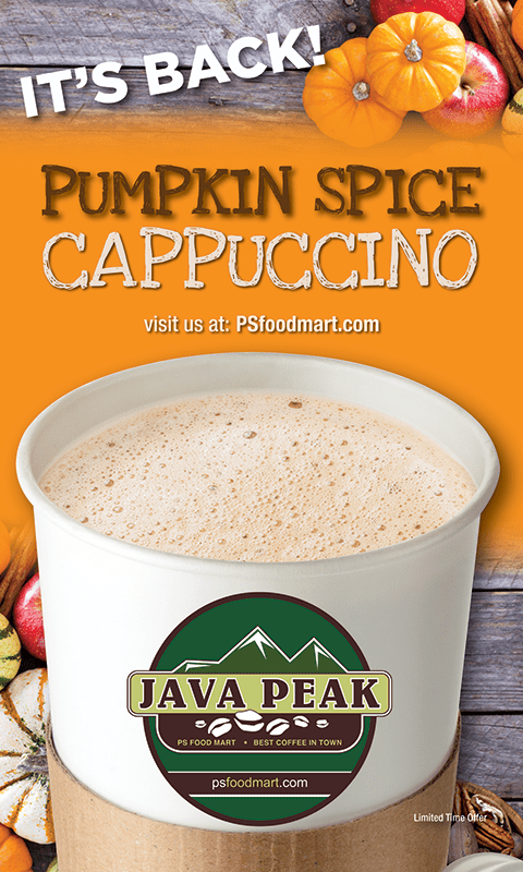 Pumpkin Spice Cappuccino Poster