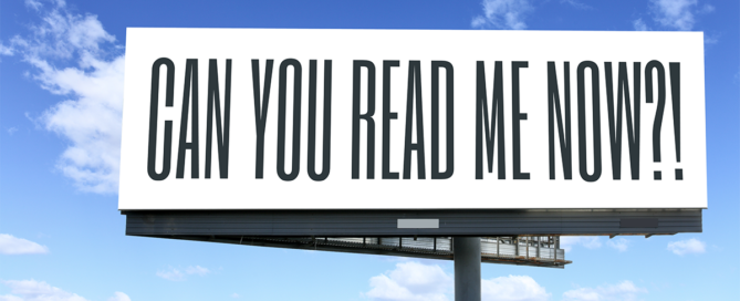 Can You Read Me Now Billboard