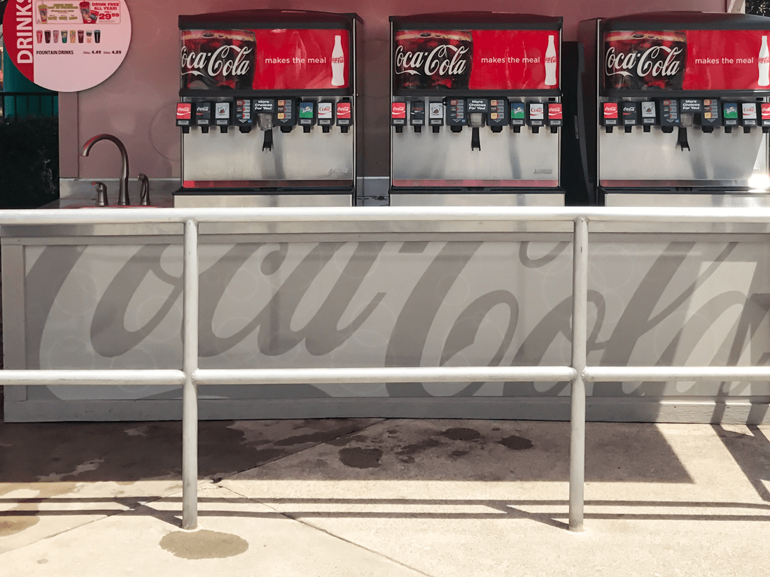 Coca Cola Display Graphic