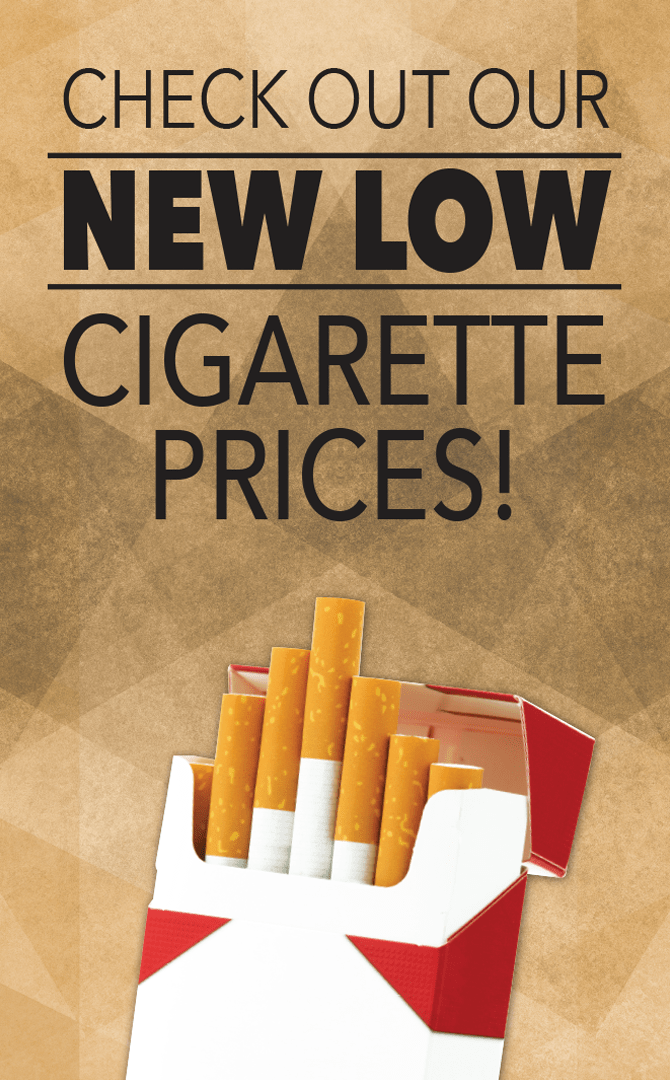 Now Low Cigarette Prices