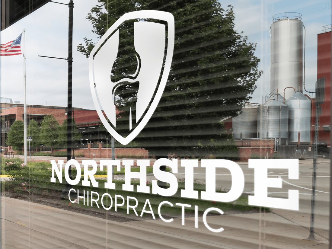 Northside Chiropractic Window Lettering