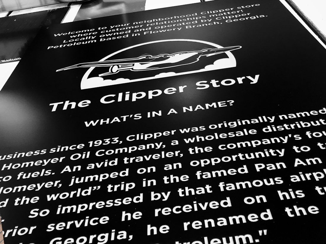 The Clipper Story Wall Plaque