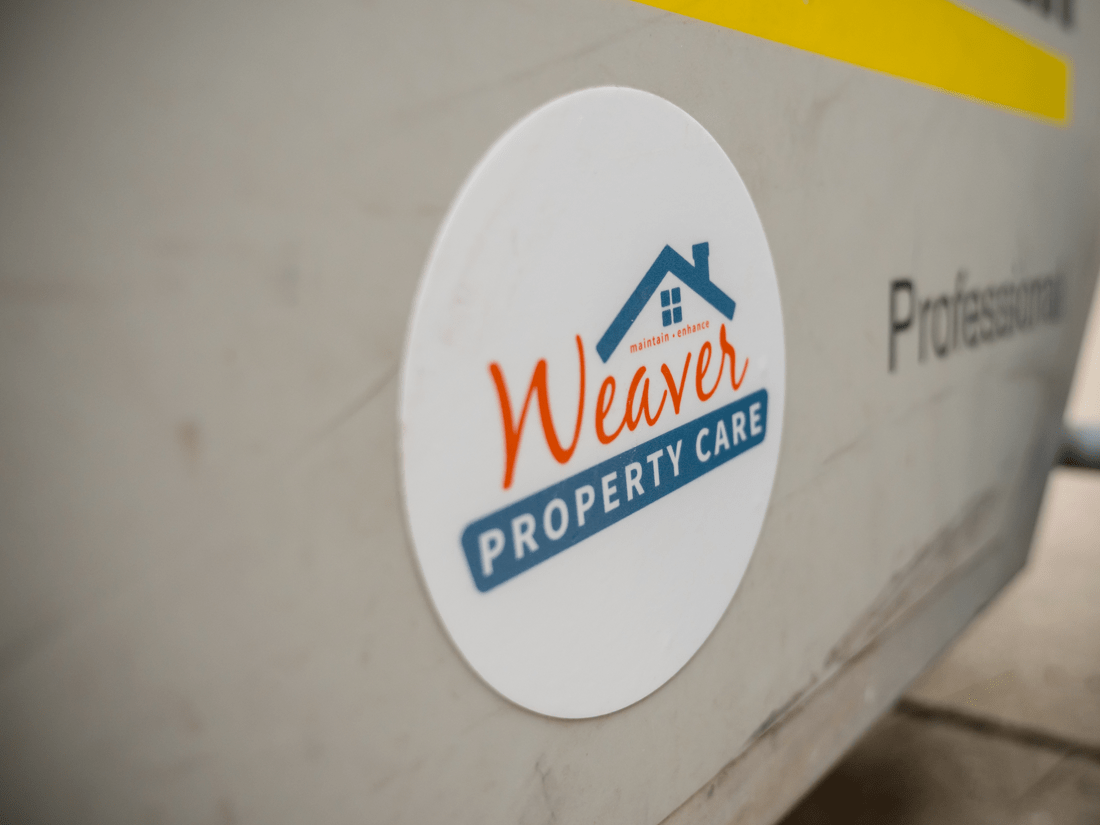 Weaver Property Care Circle Stickers