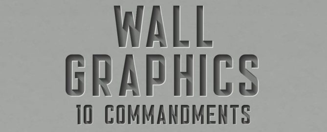 Wall Graphics 10 Commandments